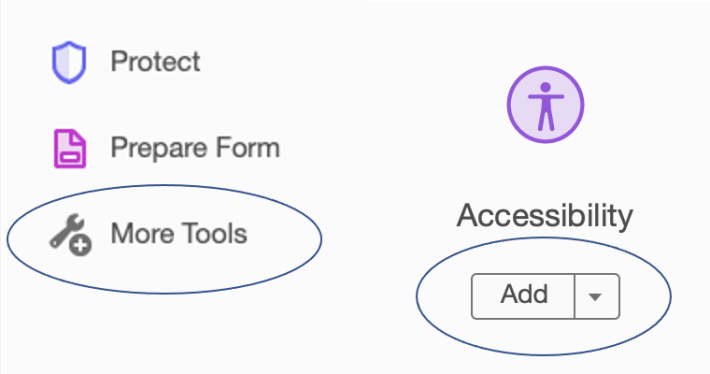 Screenshot of Adobe Acrobat Pro, highlighting where the toolbars are located visually.