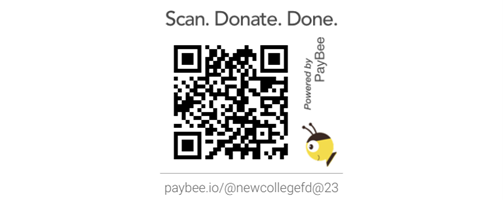 QR code scan to donate